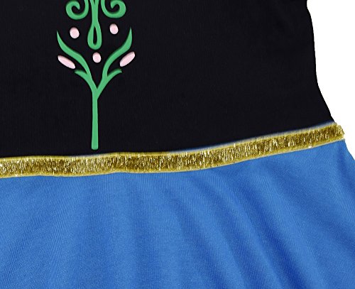 Anna Dress Girls' Princess Fancy Dress Costume children princess 3-8Y - Image 3