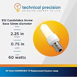 Technical Precision 60 Watt KX60FR/E12 JD