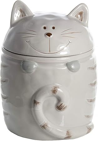 Botes para galletas, cookie jar tarro para galletas de cerámica, beige