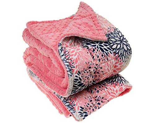 Amazon.com: Luxury Minky Weighted Sensory Blanket for Adults - L 42x60