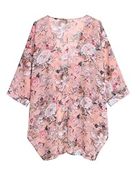 Kimono de gasa para dama, estilo casual