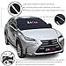 Windshield Snow Ice Cover, ZACAR Windshield Cover for Ice and Snow with Mirror Snow Covers, Elastic Hooks Design Will Not Scratch Paint , Fits Most Car with 85