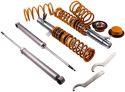 Tuningpartsmaster Adjustable Coilovers for Ford Focus MK1 1998-2004 1.8 16V TDCi Coilover Struts