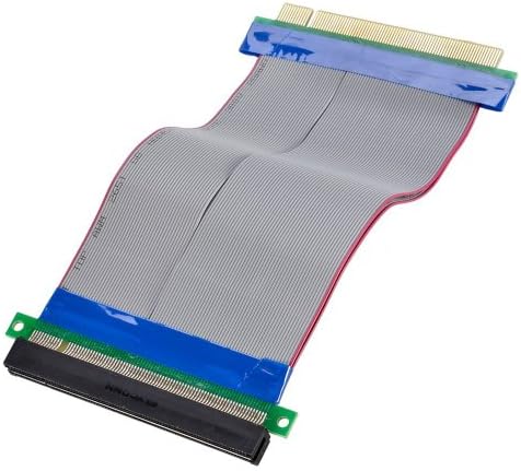 PCIE Micro PCI Express 16X Riser Card Flexible Cable Extension Cable