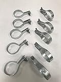 FENCESMART4U (10 Pack) Tension Bands with Bolts