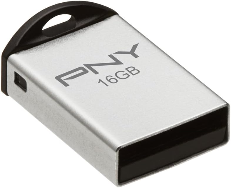 PNY PNY Micro Metal Attache 16GB USB 2.0 Flash Drive (P-FDI16G/APPMT2-GE)