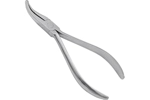 DEXSUR Admas Dental Pliers Orthodontic Stainless Steel (How Crown Curved Pliers)