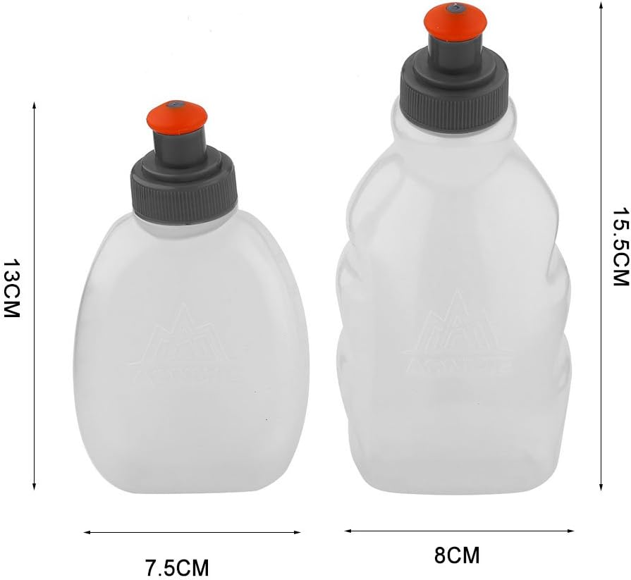 170/250/ml Soft Sport Water Bottle, Outdoor Sport Bottle Soft Running Hiking Camping Gym Bicycle Water Kettle - Image 3