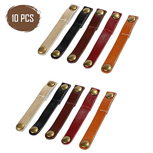 AIFFECT 5 Channel Cord Holder, USB Cable Holder, Desk Cable Clips, Cable Organiser, Cord Management System for Charging, Ethernet, Antenna, Cat6, HDMI, LAN - Gary