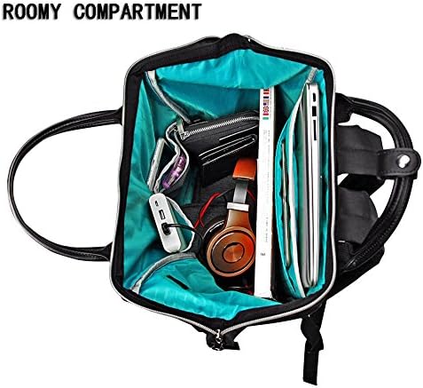 KROSER Laptop Backpack 15.6 Inch Stylish School Computer Backpack Doctor Bag Water Repellent College Casual Daypack with USB Port Travel Business Work Bag for Men/Women-Black 3 KROSER Laptop Backpack 15.6 Inch Stylish School Computer Backpack Doctor Bag Water Repellent College Casual Daypack with USB Port Travel Business Work Bag for Men/Women-Black
