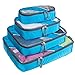 G4Free Packing Cubes 4pcs Value Set for Travel,Helpful Packing Bags(Blue)