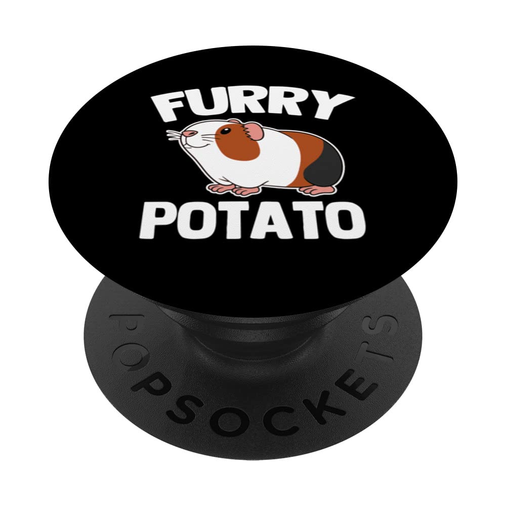 Furry Potato - Funny Saying Guinea Pig Owner Cute Guinea Pig PopSockets Swappable PopGrip