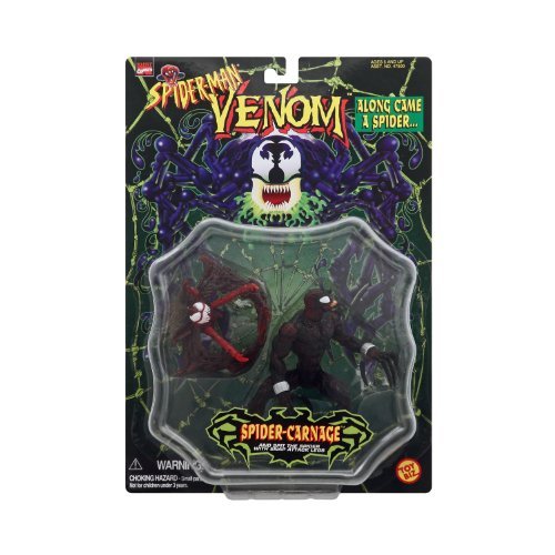 Spider-Man Venom Along Came A Spider: Spider Carnage with Spider With Snap Attck Legs by Toy Biz