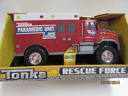 Tonka Rescue Force Lights & Sounds Paramedic Unit Rapid Response