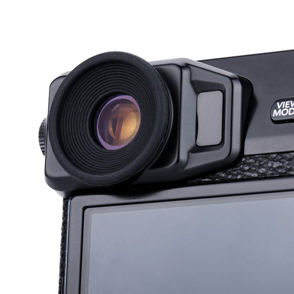 JJC Soft Silicone Rubber Eyepiece Eyecup for Fujifilm X-Pro2 Camera - Fits with Glasses Wearers (2pcs per Package)