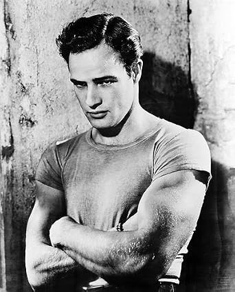 Marlon Brando 11x14 HD Aluminum Wall Art Arms Folded in T-Shirt