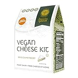 Druids Grove Vegan Brie Kit (Nondairy Cheese) ☮ Vegan ⊘ Non-GMO ❤ Gluten-Free ✡ OU Kosher Certified