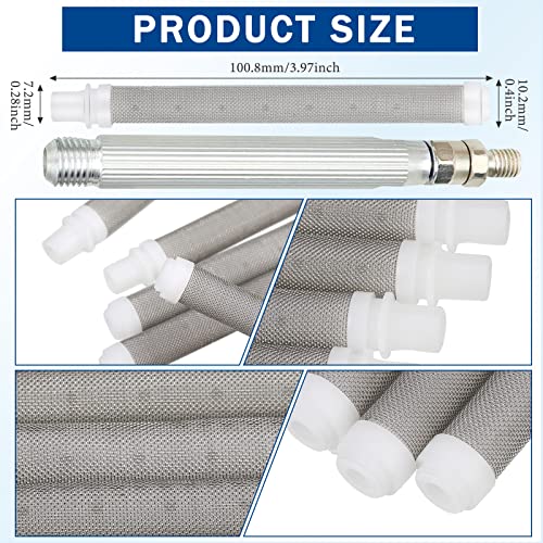 10 Pieces Spray Tips Reversible Airless Paint Sprayer Nozzle Airless Paint Spray Gun Sprayer Tip