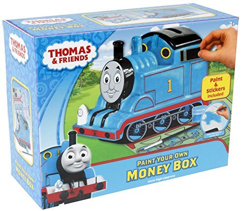 Paint Your Own Thomas The Tank Engine Money Box Train Piggy Bank