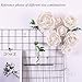 Letjolt Giant Paper Flower Decorations for Wall White Crepe Paper Flower for Wedding Bouquets Thanksgiving Flowers Decorations Baby Shower Nursery Flower Wall Decor( Set 3)