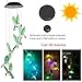 LED Solar Hummingbird Wind Chime Light,Outdoor Waterproof Multi-Color Solar Powered Mobile Wind Spinner String Light for Home Party Night Garden Decoration