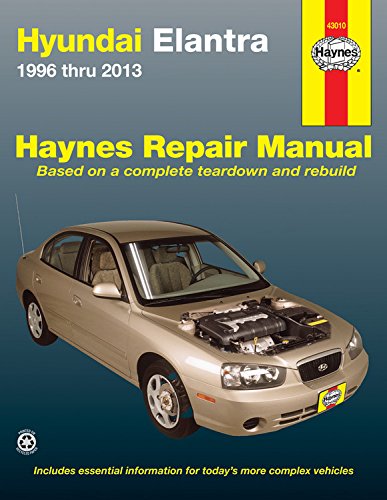 Hyundai Elantra 1996 thru 2013 (Haynes Repair Manual), by Editors of Haynes Manuals