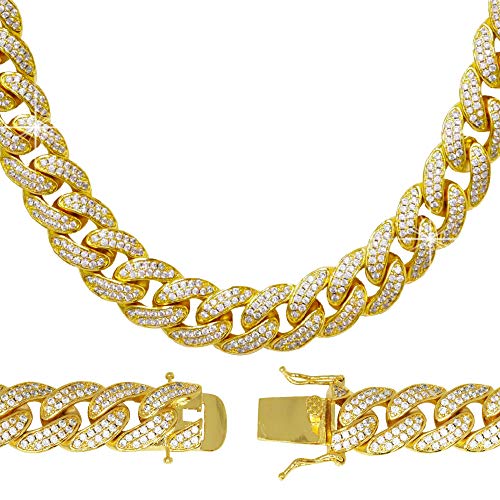 The 10 best iced chains for men 15mm gold for 2020 Sideror Reviews