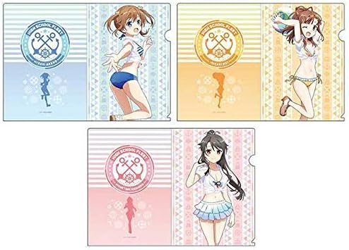 Amazon 劇場版ハイスクール フリート ドンキホーテ クリアファイル 3種 アイドル 芸能人グッズ 通販
