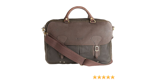 barbour briefcase