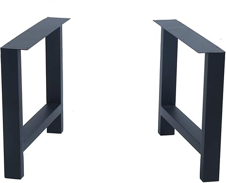 Amazon Co Jp Mbqq 家具脚 素朴な装飾h型テーブル脚 高耐久メタルデスク脚 ダイニングテーブル脚 工業モダン Diy鋳鉄ベンチ脚 高さ15 7インチx幅17 5インチ 2個 産業 研究開発用品