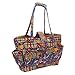 Floral Quilted Cotton Needle Bag Knitting Bag Yarn Storage Tote（Phoenix)