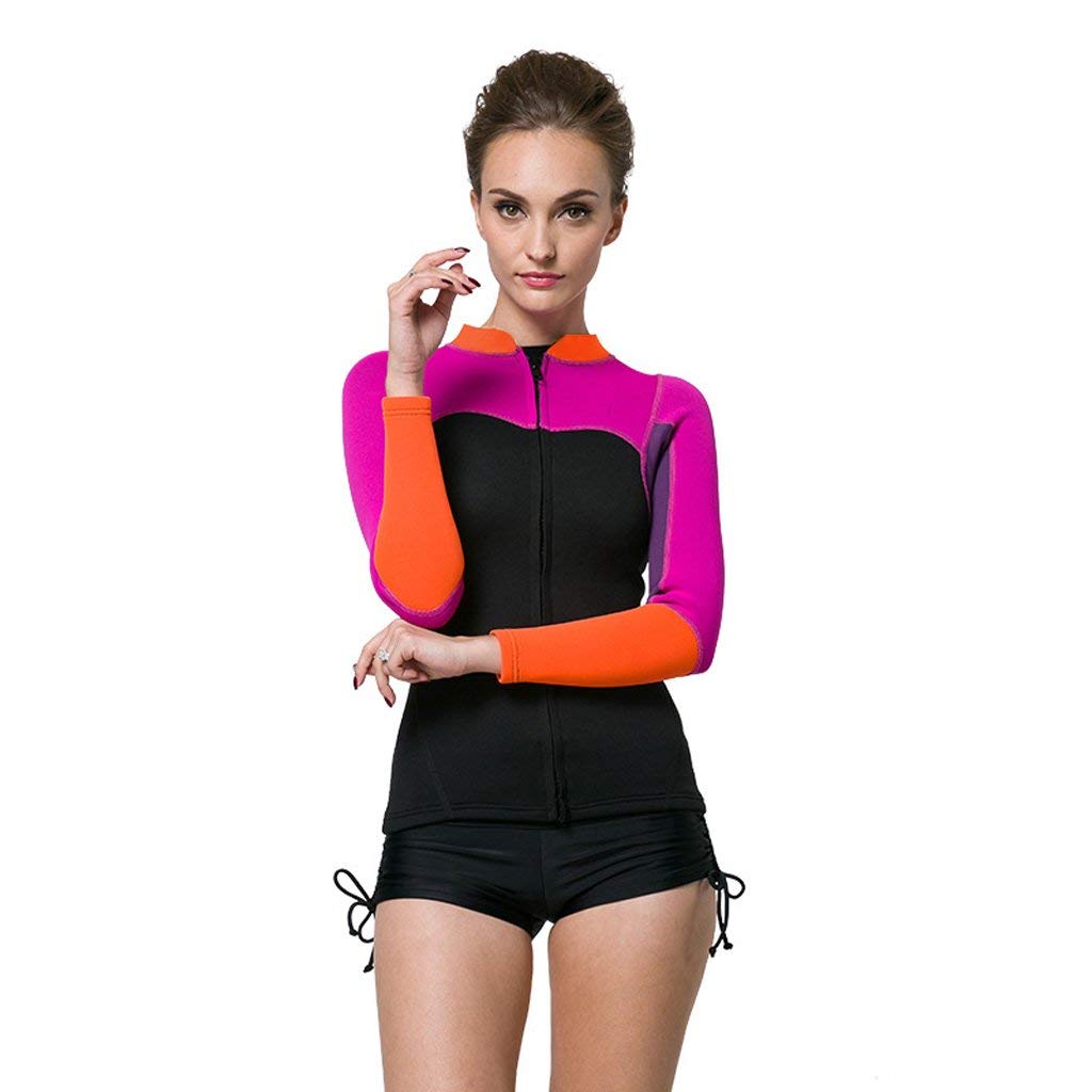 Miutii Damen Neopren Jacke 2mm Langarm - Für Surfen & Schwimmen