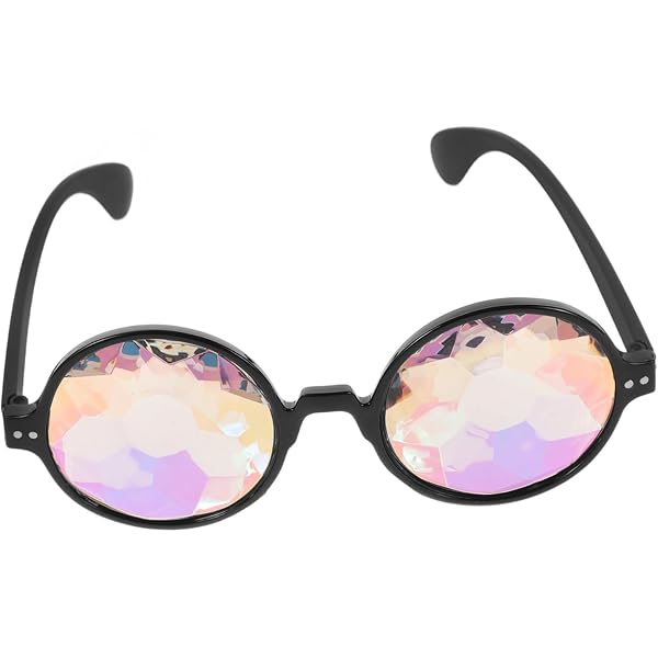 Amazon.com: OMGREAT Festivals Kaleidoscope Rave Glasses  display picture 1