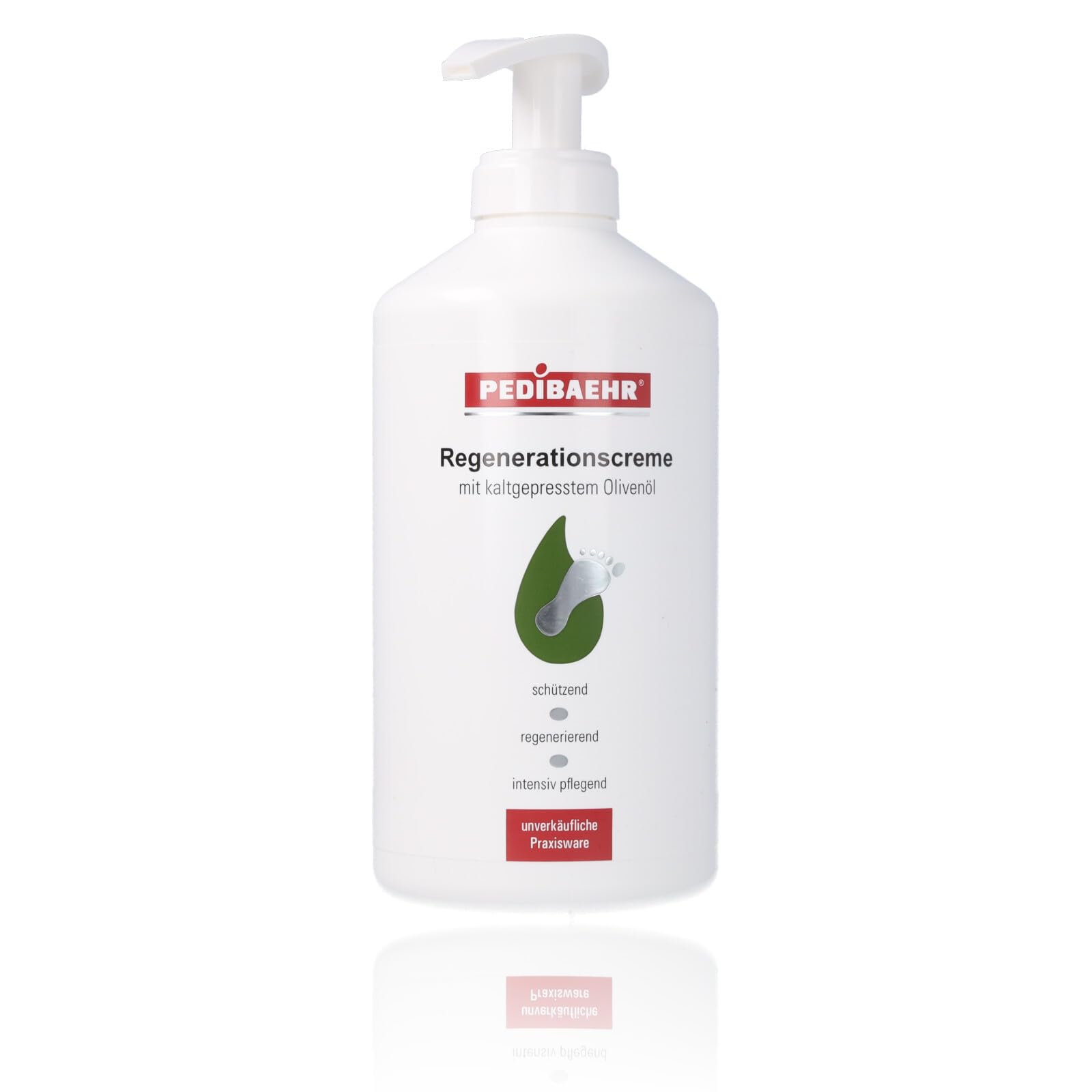 Pedibaehr Regeneration Cream with Cold-Pressed Olive Oil 500 ml