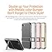 LABC, iPhone 8 / iPhone 7 Case, Kickstand Clear Case, Easy Grip/High Durability/Anti Slip/Protection -Black (LABC-126-CBK)