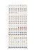 Juvale Calendar Reminder Stickers for Planner (1440 Count)
