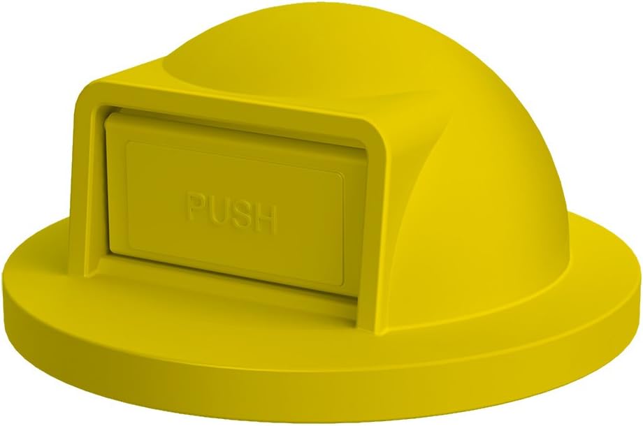 Dome Top For 55 Gallon Drum | Yellow
