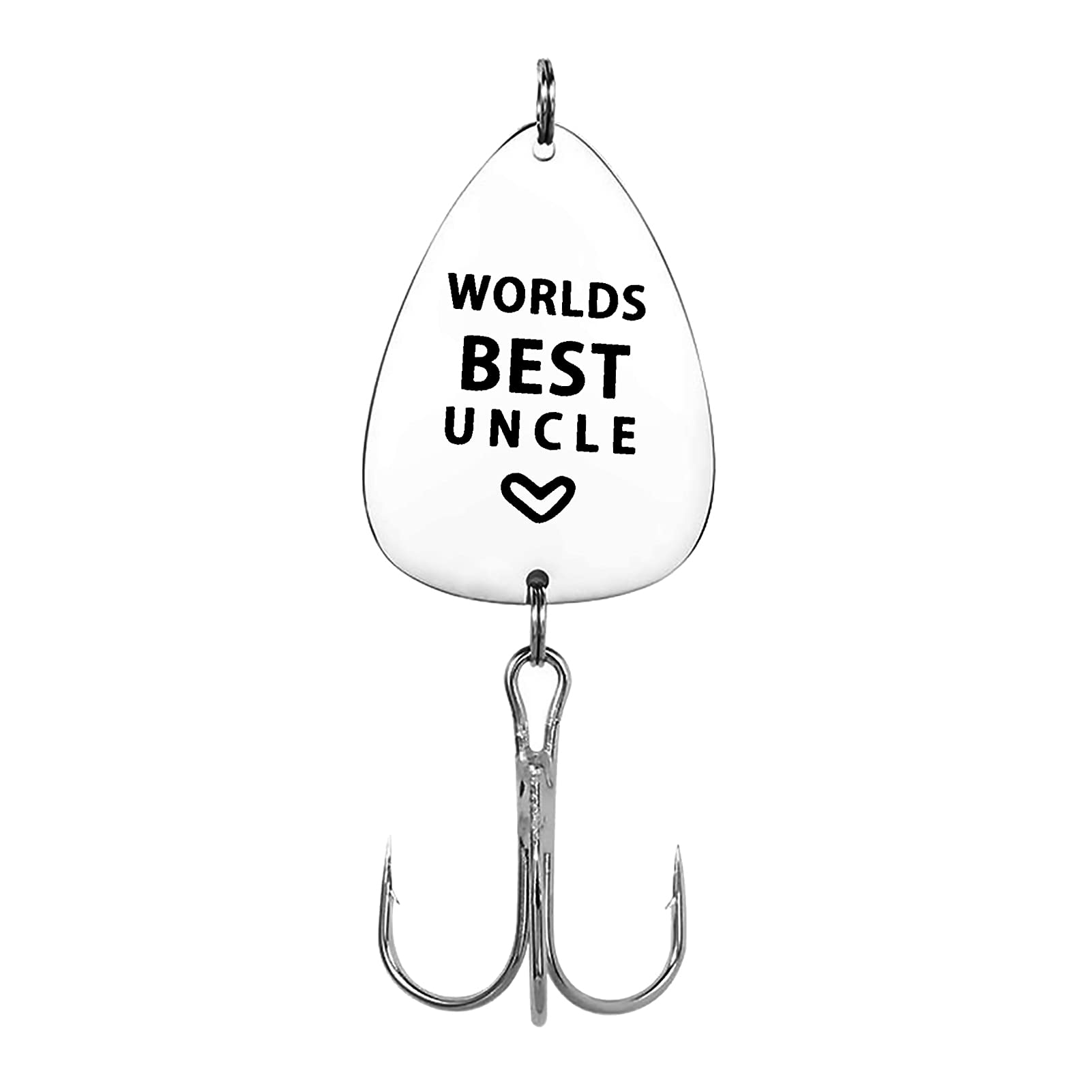 Uncle Gifts Fathers Day Present Worlds Best Uncle Fishing Lure Christmas Birthday Gifts for Uncle Thanksgiving Gifts Uncle Gifts from Niece Nephew