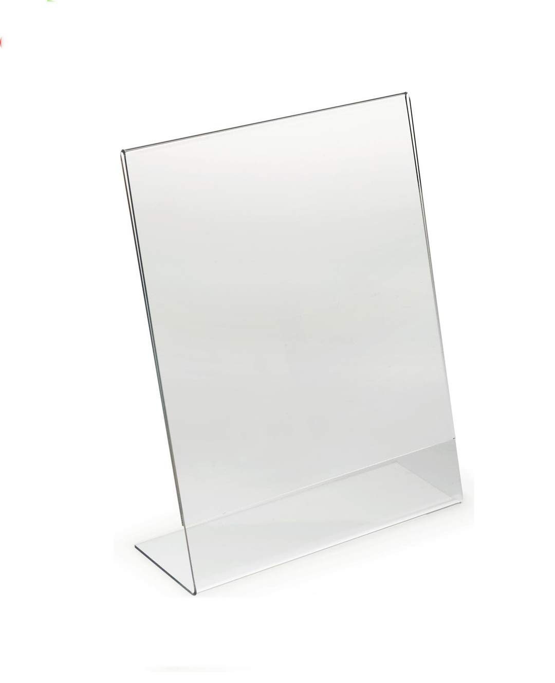 Rasper A5 Acrylic Display Stand Paper Holder and Sign Holder L Shape