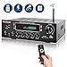 Wireless Bluetooth Home Audio Amplifier – 400W Dual Channel Home Theater Sound Compact Stereo Receiver System w/FM Radio, USB/SD, AUX, RCA, Mic in, Remote Control for Sweet Sound. (Sunbuck AS-90BU)thumb 1