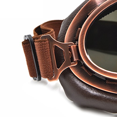 image for Molie Motorcycle Riding Goggles Mask, Anti-fog Snow-proof Anti-UV Wint