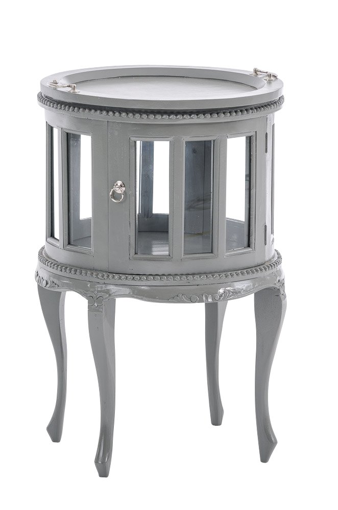 Teetisch rund grau günstig kaufen