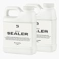 Sienna Studios Acrylic Sealer, Low-Gloss, Non-Toxic, Candle Safe for Concrete, Cement, Jesmonite, Clay & Plaster – Water & Stain Resistant, Food-Safe Countertop Sealer, 32 oz