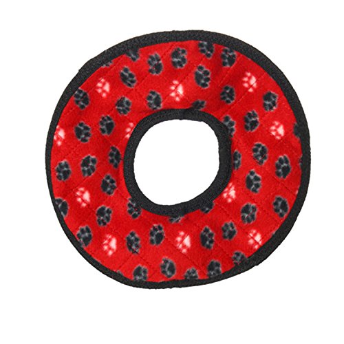 Tuffy No Stuff Ultimate Ring Red Paw