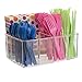 STORi Clear Plastic Utensil and Condiment Caddy | 5 Compartments