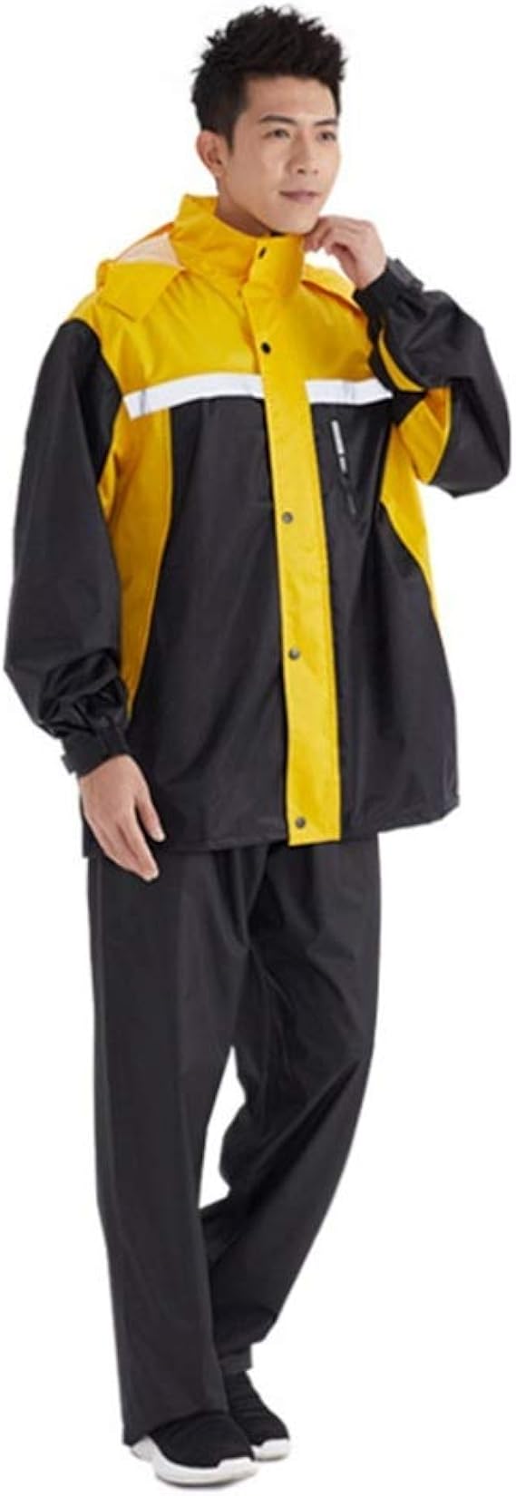 Amazon Co Jp レインスーツ レインコート 上下セット レインウェア メンズ レディース 防水 撥水 透湿 雨カッパ 雨具 原付用 自転車 アウトドア 作業用 釣り 登山 収納袋付き 防風防水 防塵防雪 梅雨 台風対策 自転車 作業用 登山 服 ファッション小物