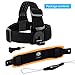 CamKix 2in1 Floating Wrist Strap & Headstrap Floater compatible with GoPro Hero 8 Black, Hero 7, 6, 5, Black, Session, Hero 4, Hero+ LCD, 3+, 3 and DJI Osmo Action