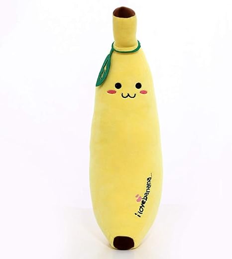 Amazon Co Jp ぬいぐるみ 抱き枕 インテリア 子供 おもちゃ 特大 バナナ かわいい お祝い 卒業プレゼント可愛い 80 ぬいぐるみ バナナ 可愛い フルーツ グレー 黄色 クリスマスプレゼント ふわふわで癒される プレゼント 心地いい クッション 添い寝枕 プレゼント