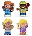 Set of 4: Fisher-Price Little People Singles - Artist, Librarian, Veterinarian, Crossing Guard