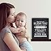 Christening Gift, Baptism Gift or New Baby Gift, May The Lord Chalkboard Print, Unique New Baby Gift, Baby Scripture Gift by Ocean Drop Designs